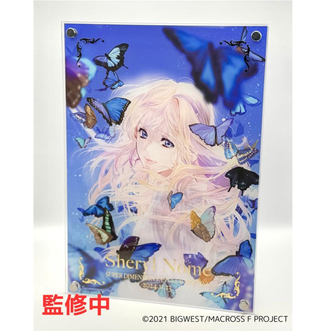 完全受注販売】A4レイヤーアクリルパネル（マクロス魂 ミーティング