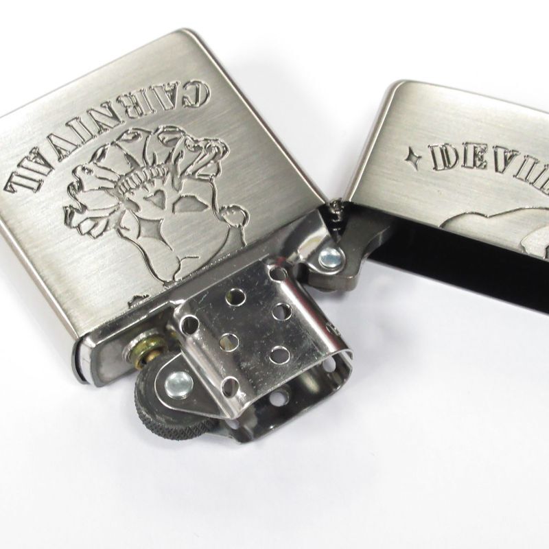 Zippo ジッポーライター：スカル ピエロ Devil's Carnival
