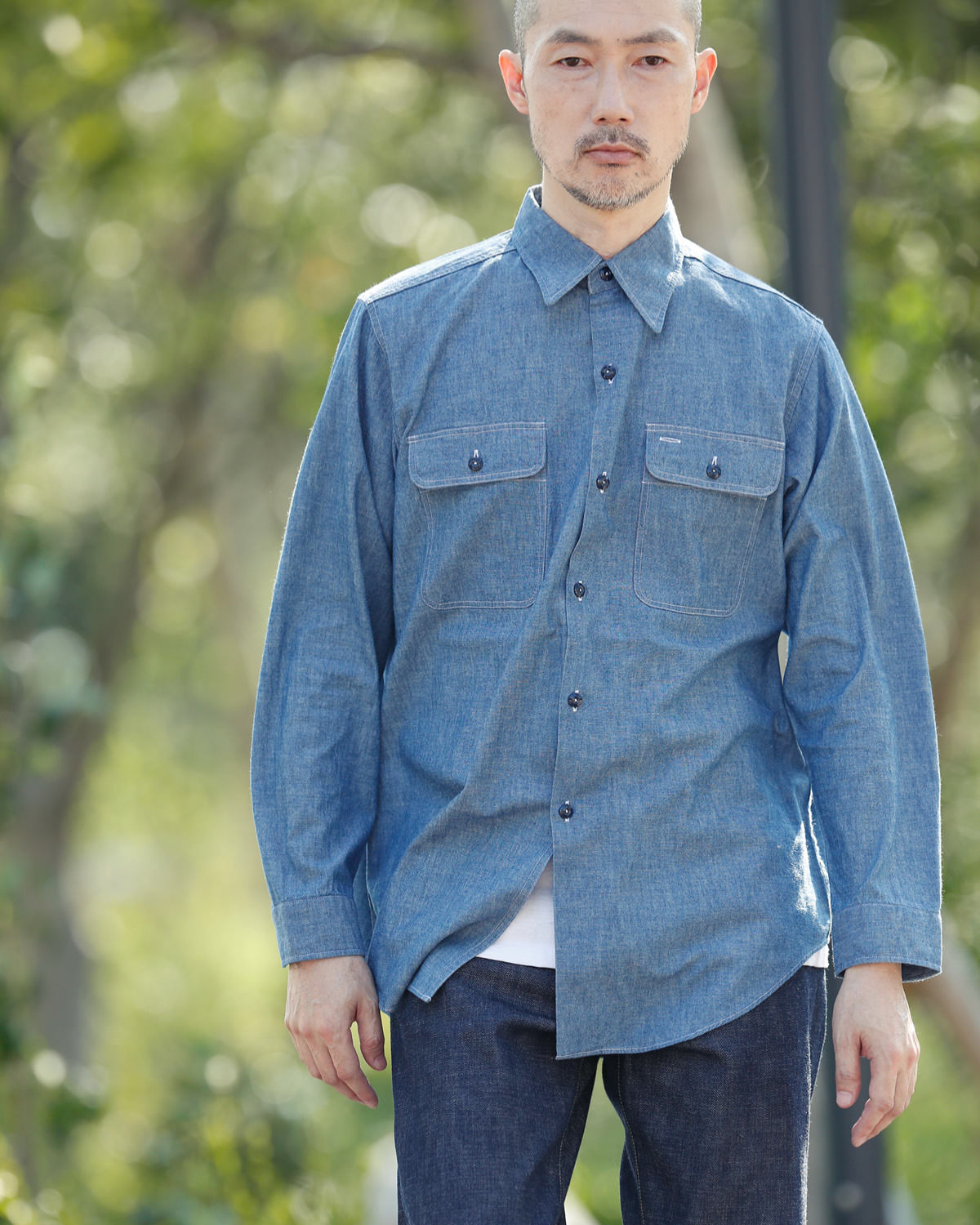 MADISON BLUE / マディソンブルー | パールボタン ハンプトンシャツ