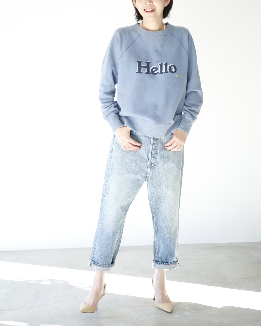 HELLO SWEAT CUSTOM EVENT-embroidery- | MADISONBLUE Official