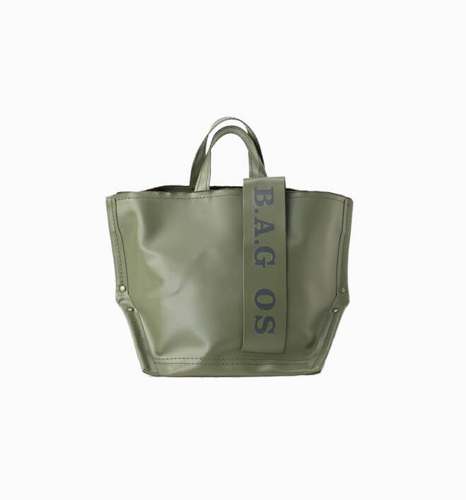 ebagos PVC Y字トート Mサイズ KHAKIエバゴス | マドリガル公式サイト