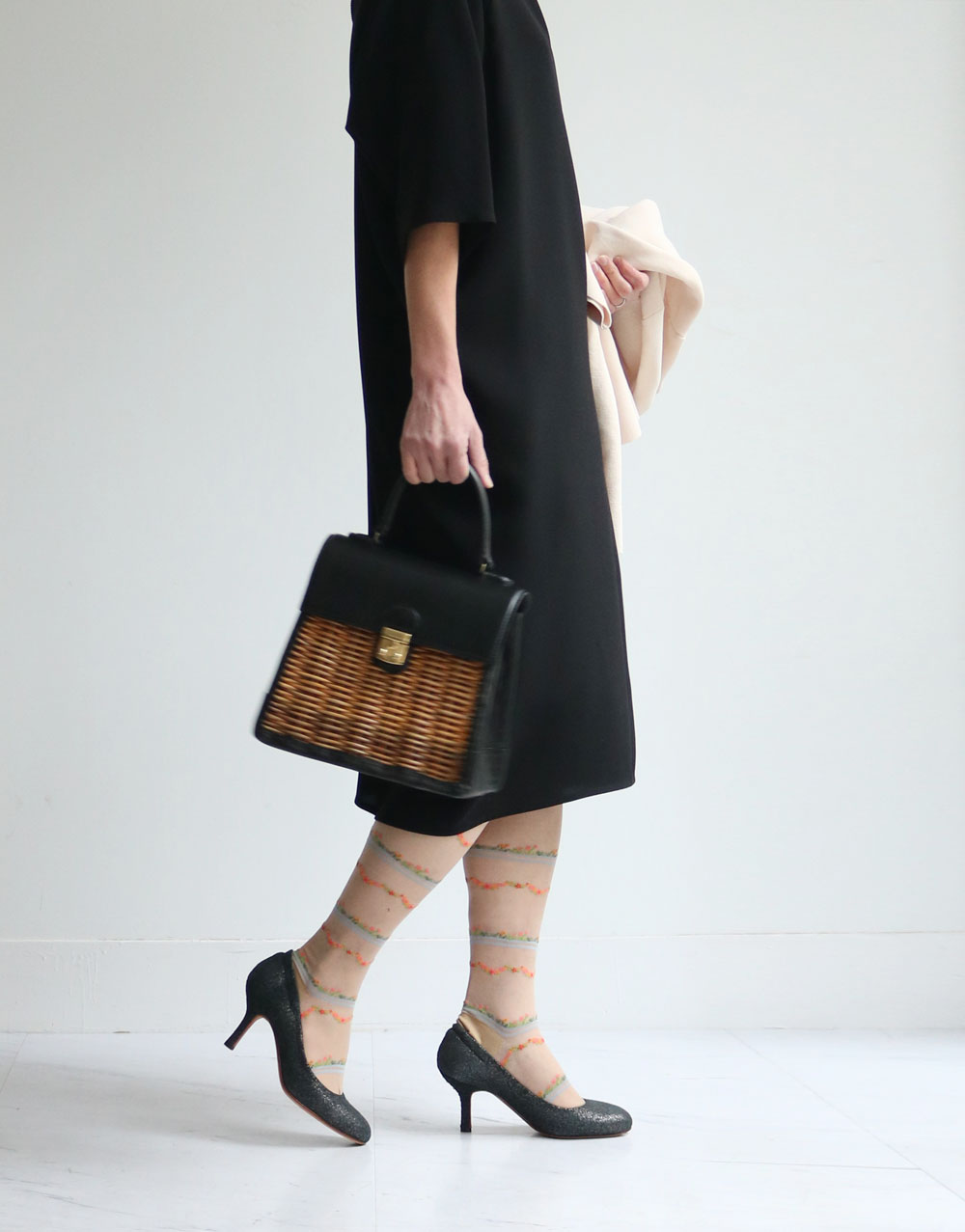 ebagos カーフ・ハンドバッグ M（かっちりバッグ/カーフケリー）カーフ