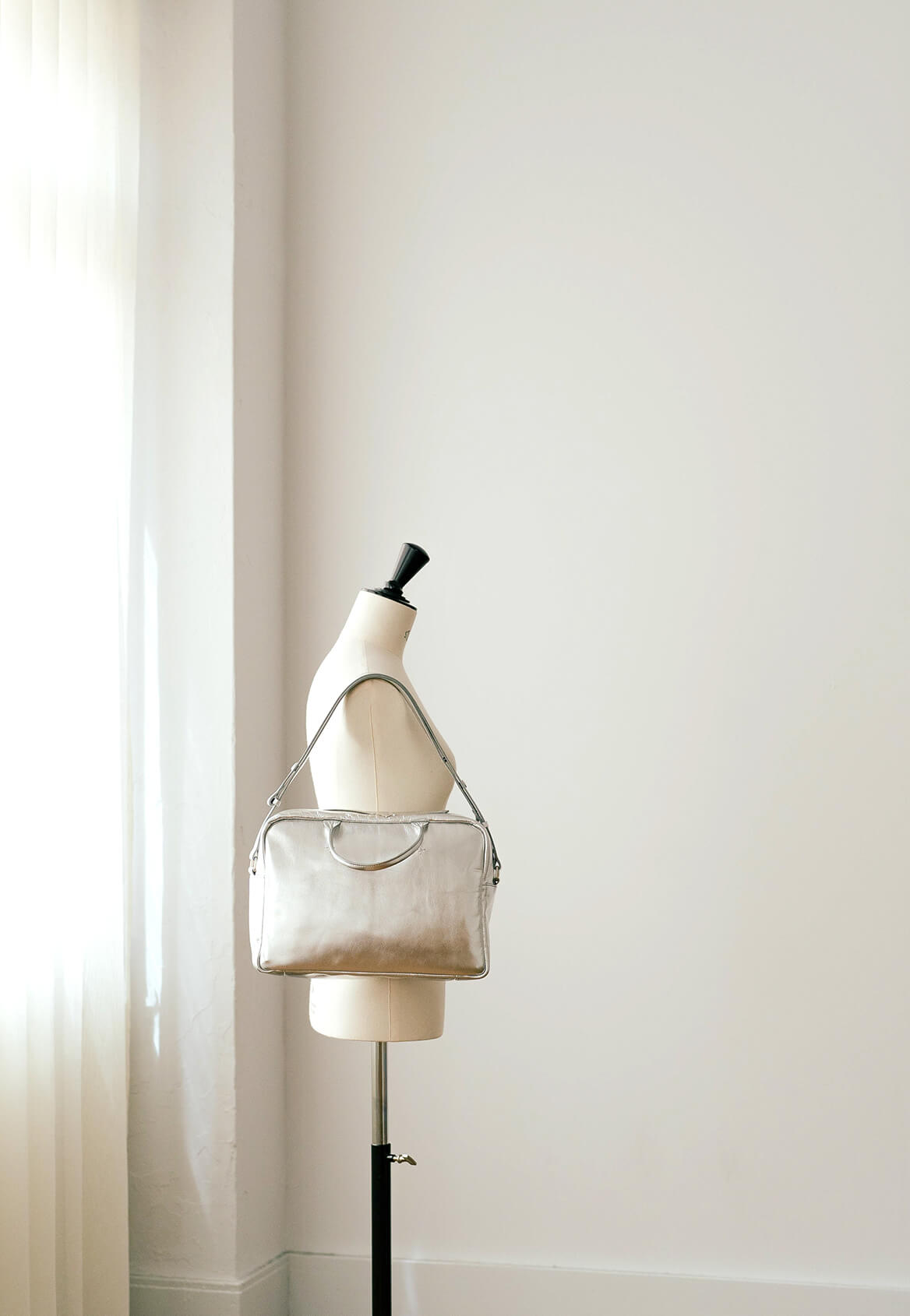 予約】「おかかえバッグ」シルバー「okakaebag SILVER」soutiencollar