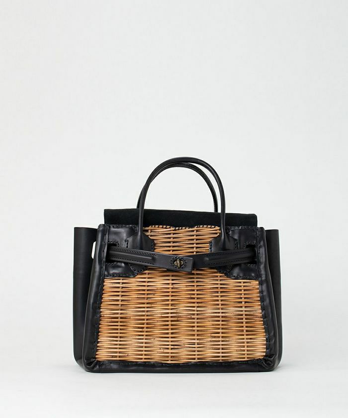 ebagos オイルショルダー・ベルトバッグトート型 BLACK（スタイリスト