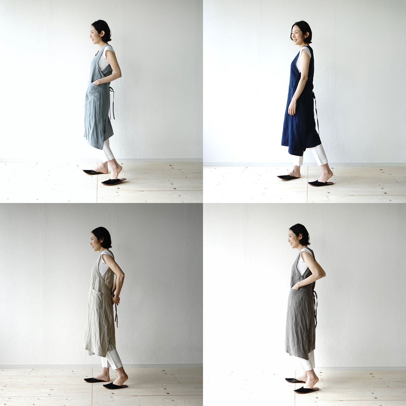 TABARD / hand made linen｜割烹着kapoc（カポック）公式オンライン