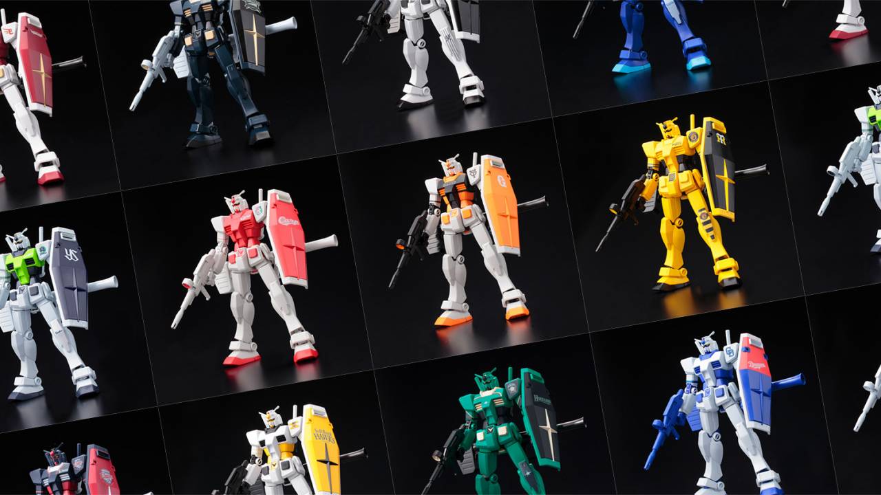プロ野球12球団とガンダムがコラボ！各球団カラーのガンプラが発売へ