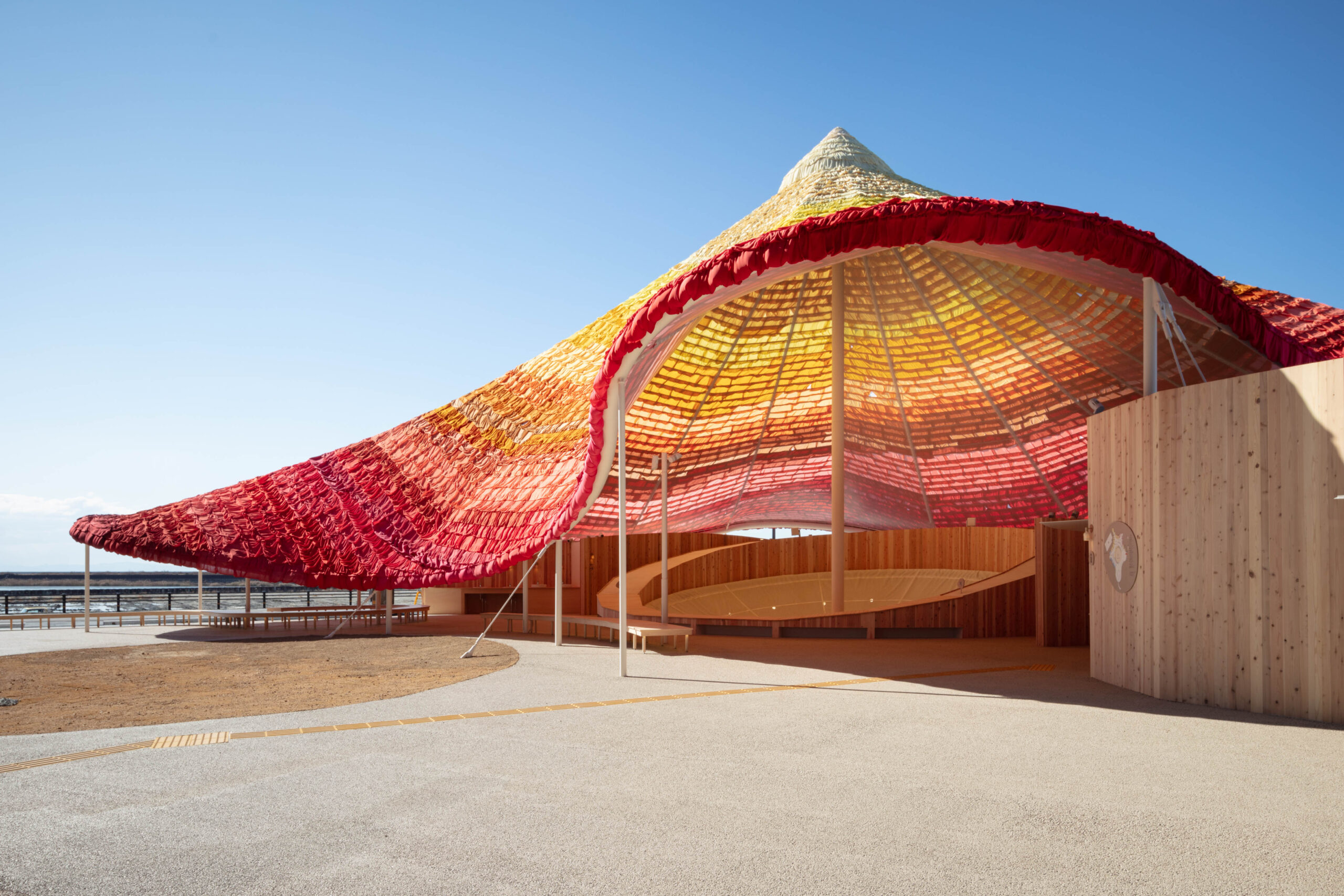 大阪・関西万博］トイレや休憩所などを紹介_休憩所1 - TECTURE MAG