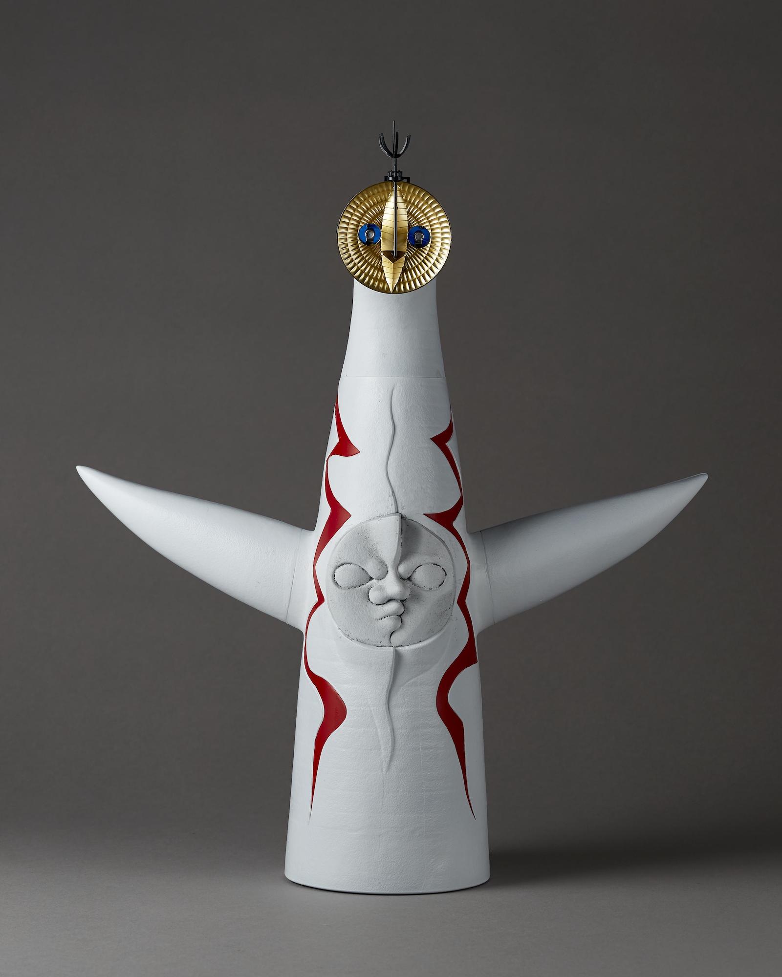 海洋堂から〈太陽の塔〉のプラスチックモデルが登場！ 塔内「生命の樹