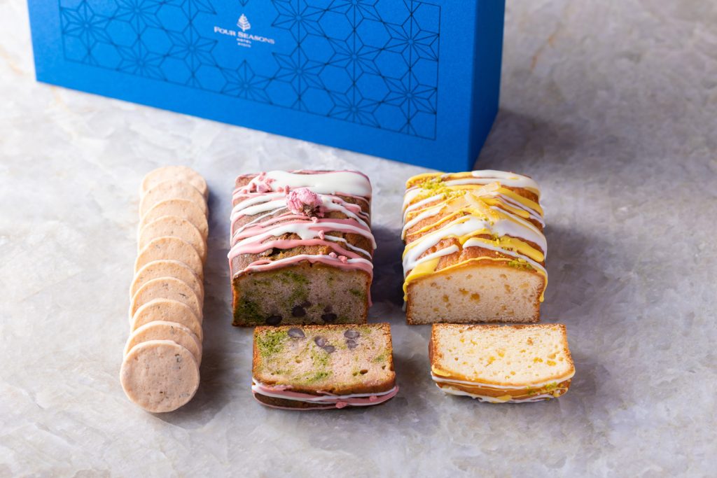 フォーシーズンズホテル京都だけのスイーツ体験！ 桜咲く名庭を眺め