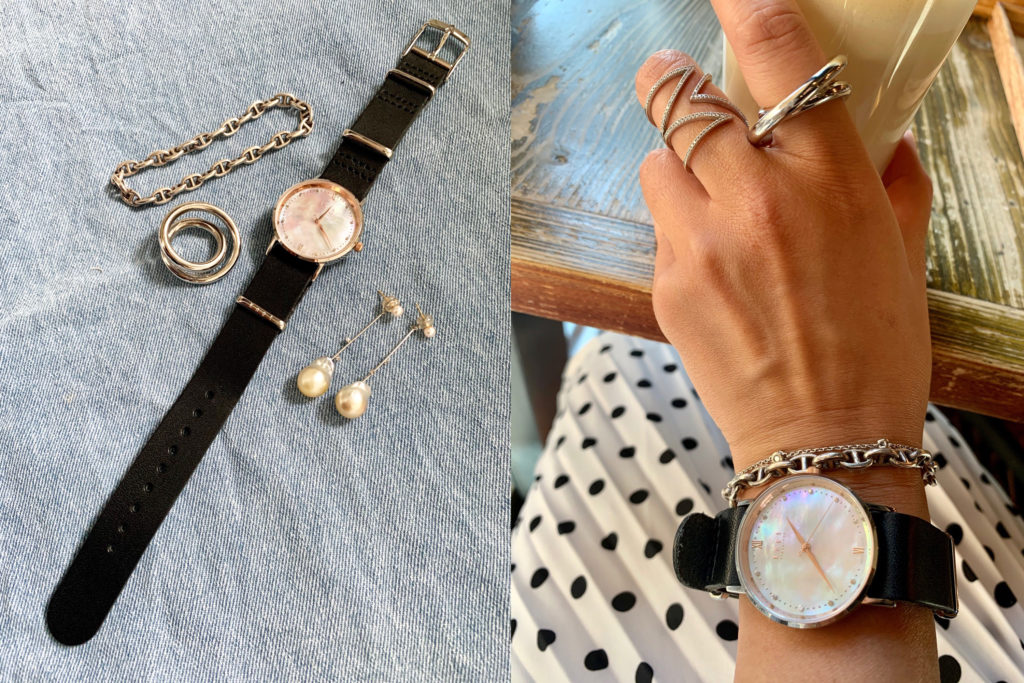 手元にフェミニンな華やかさを添える ジュエリーソーラーウォッチ