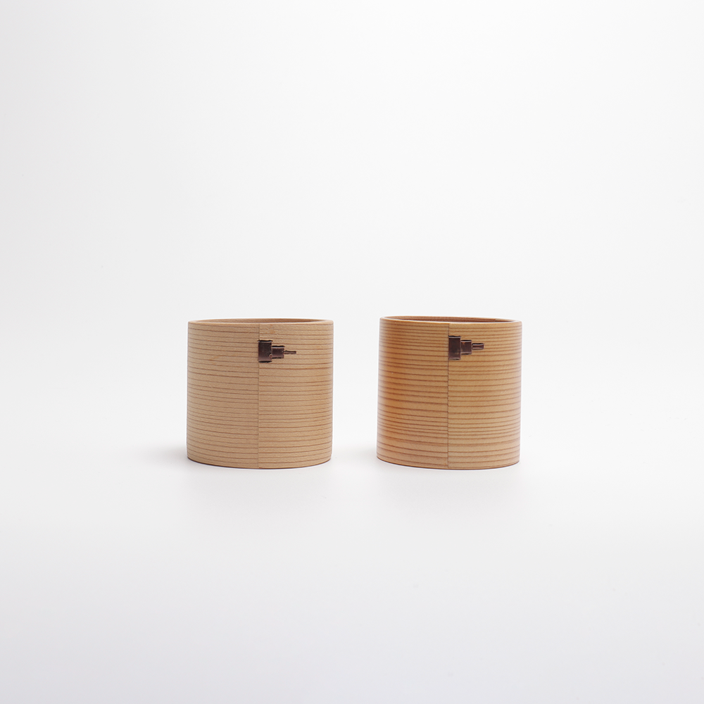 白木 クリア ぐいのみ | 柴田慶信商店 秋田県大館市