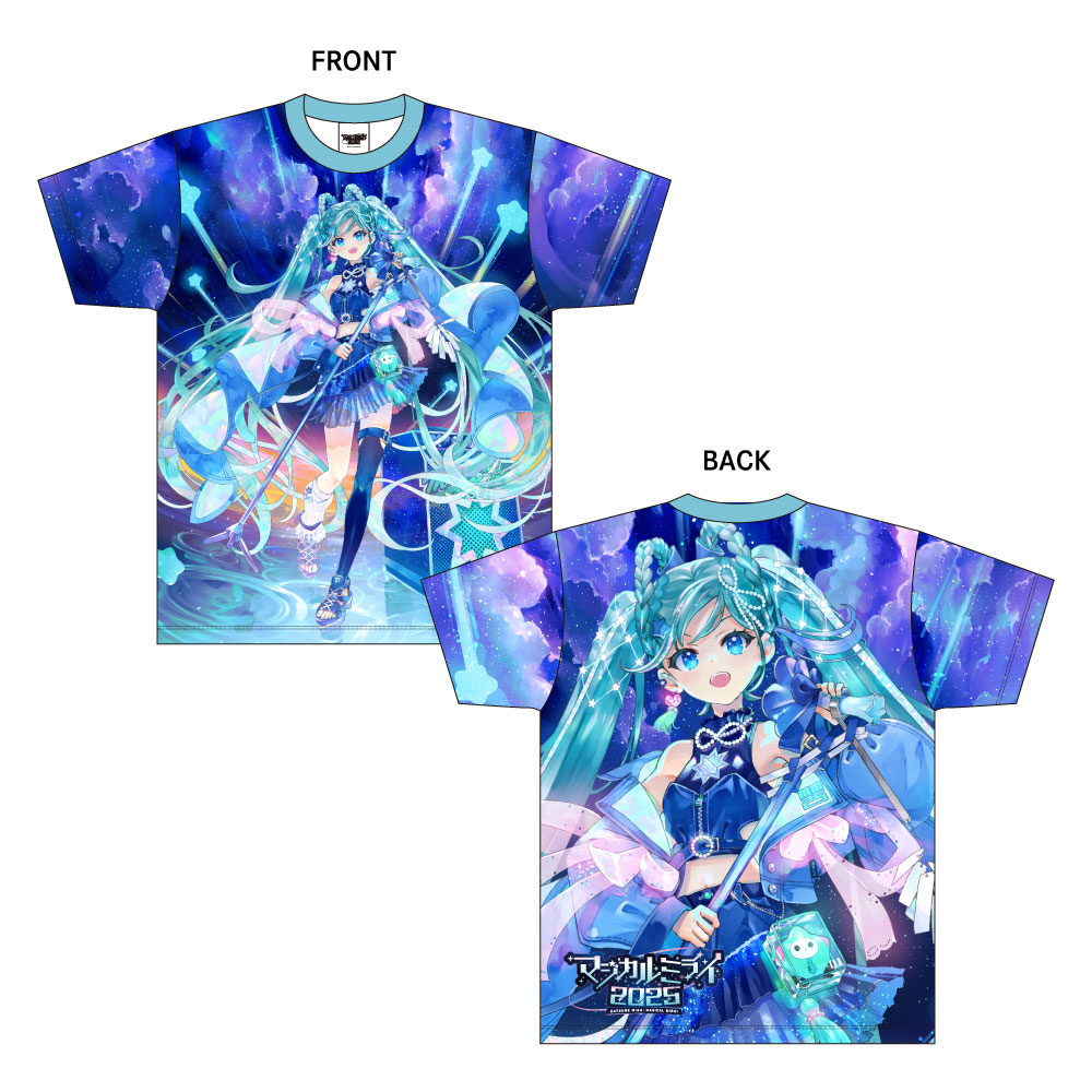 グッズ]マジカルミライ 2025 フルグラフィックTシャツ｜初音ミク