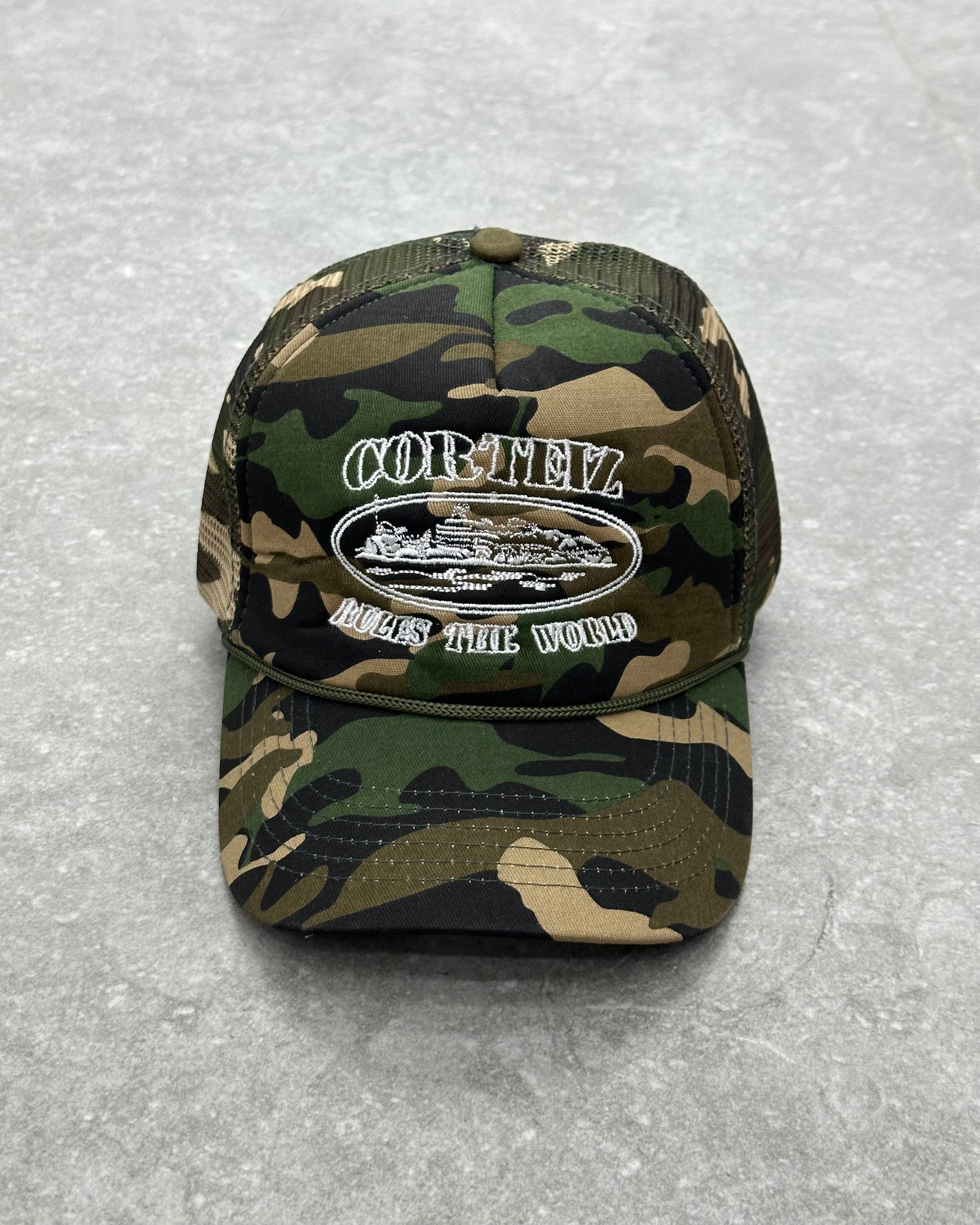 CORTEIZ 5 STARZ Alcatraz Trucker Hat – Camo - MAGIC CITY