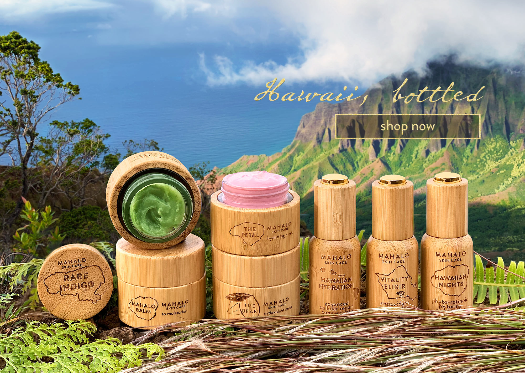 The PARADISE Collection| MAHALO Skin Care