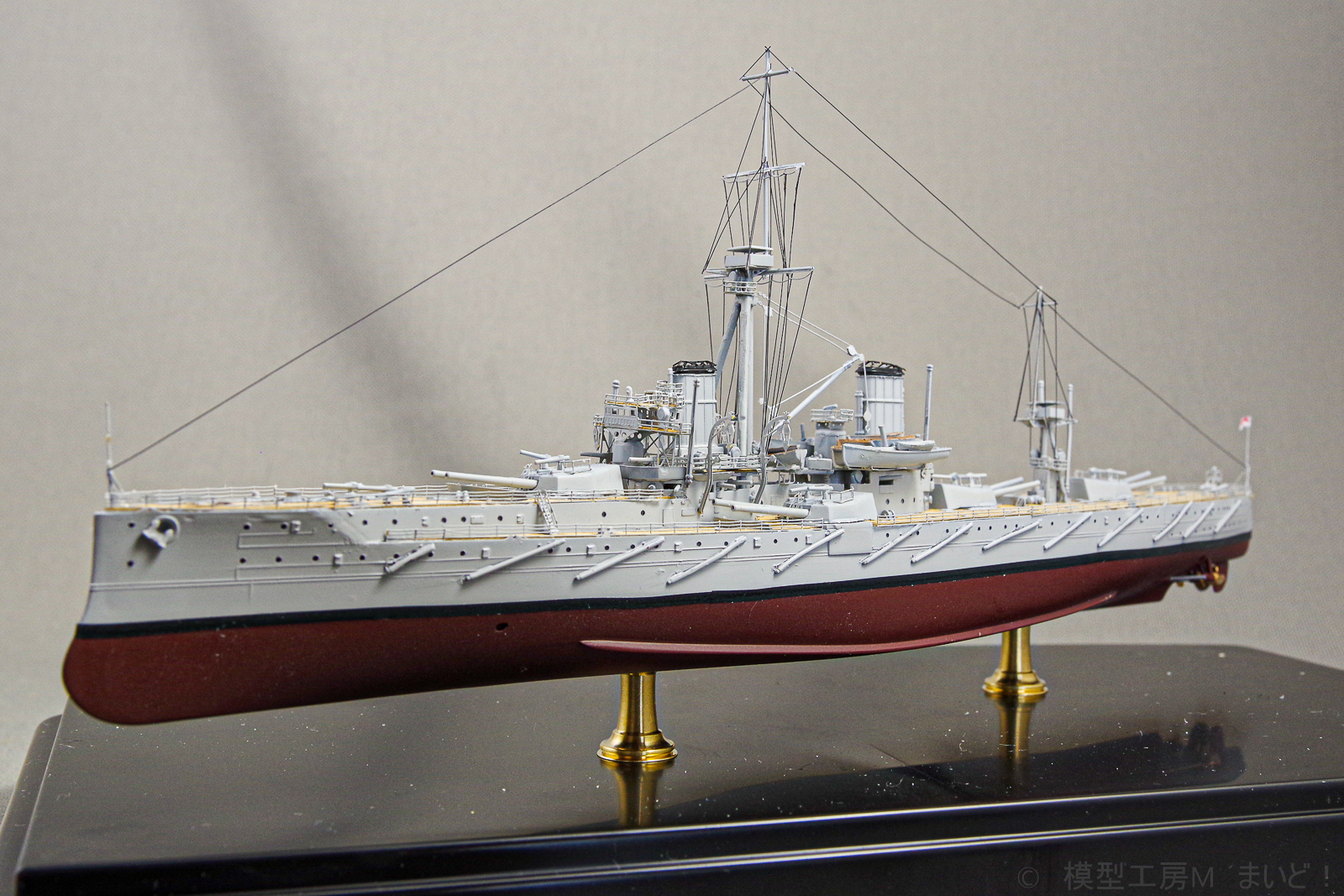 トランペッター 1/700 イギリス戦艦ドレッドノート 1907 完成品 HMS