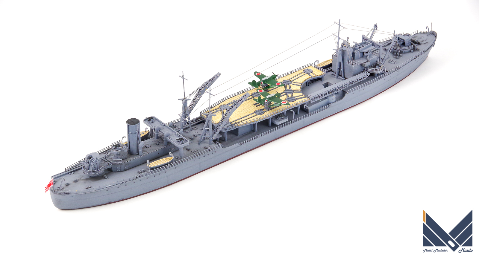アオシマ 1/700 日本海軍給油艦「速吸」完成品 HAYASUI AOSHIMA | 模型