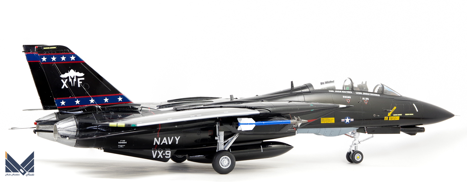 タミヤ 1/48 F-14D トムキャット VX-9 ヴァンディ1 完成品 TAMIYA