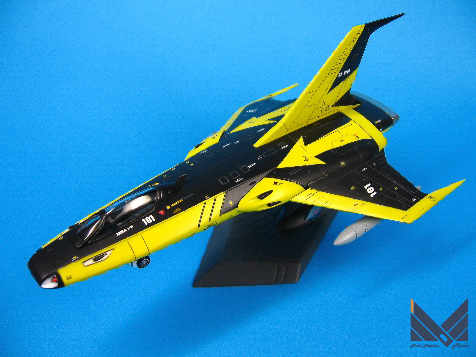 バンダイ EXモデル 1/100 ブラックタイガー完成品 BANDAI Black