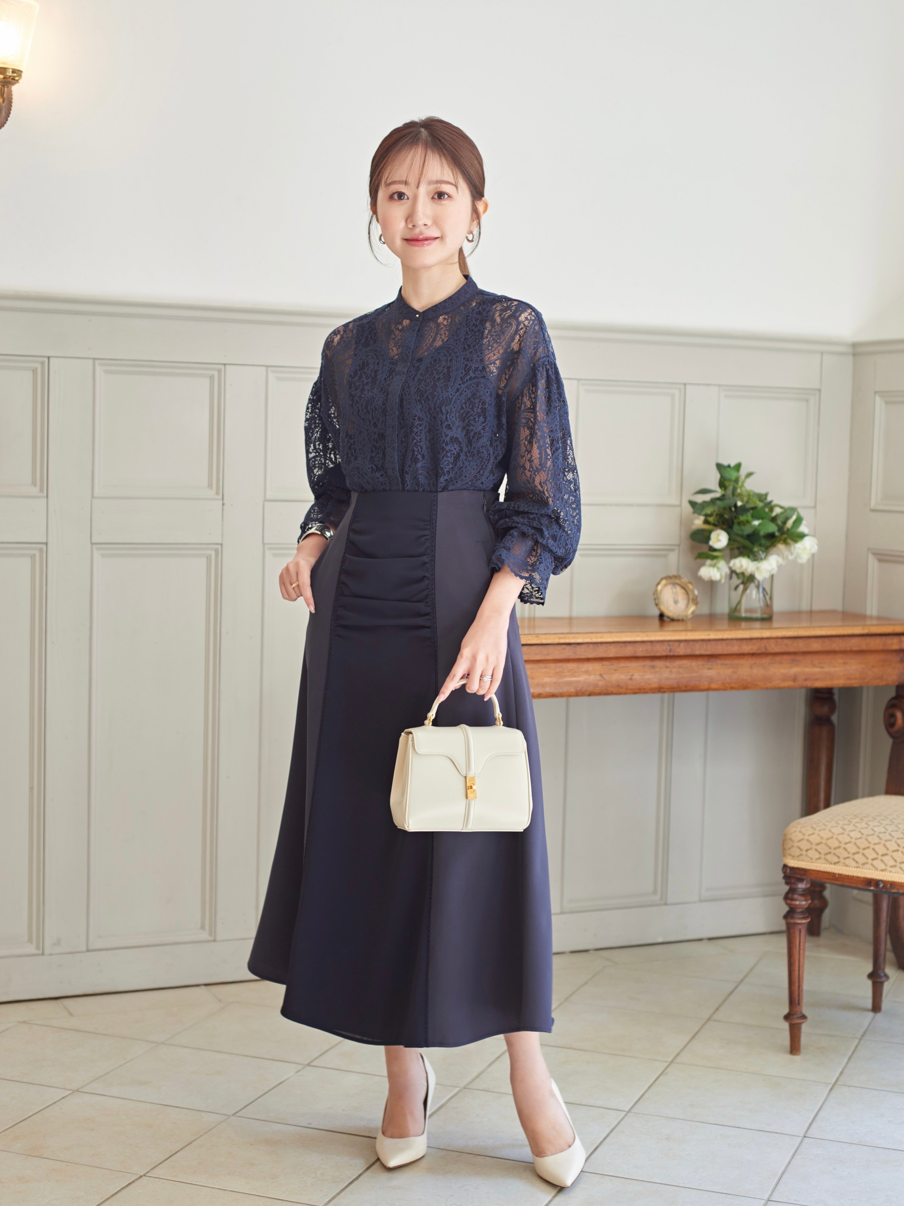 タンク付きレースシャツ – Maison Echelle