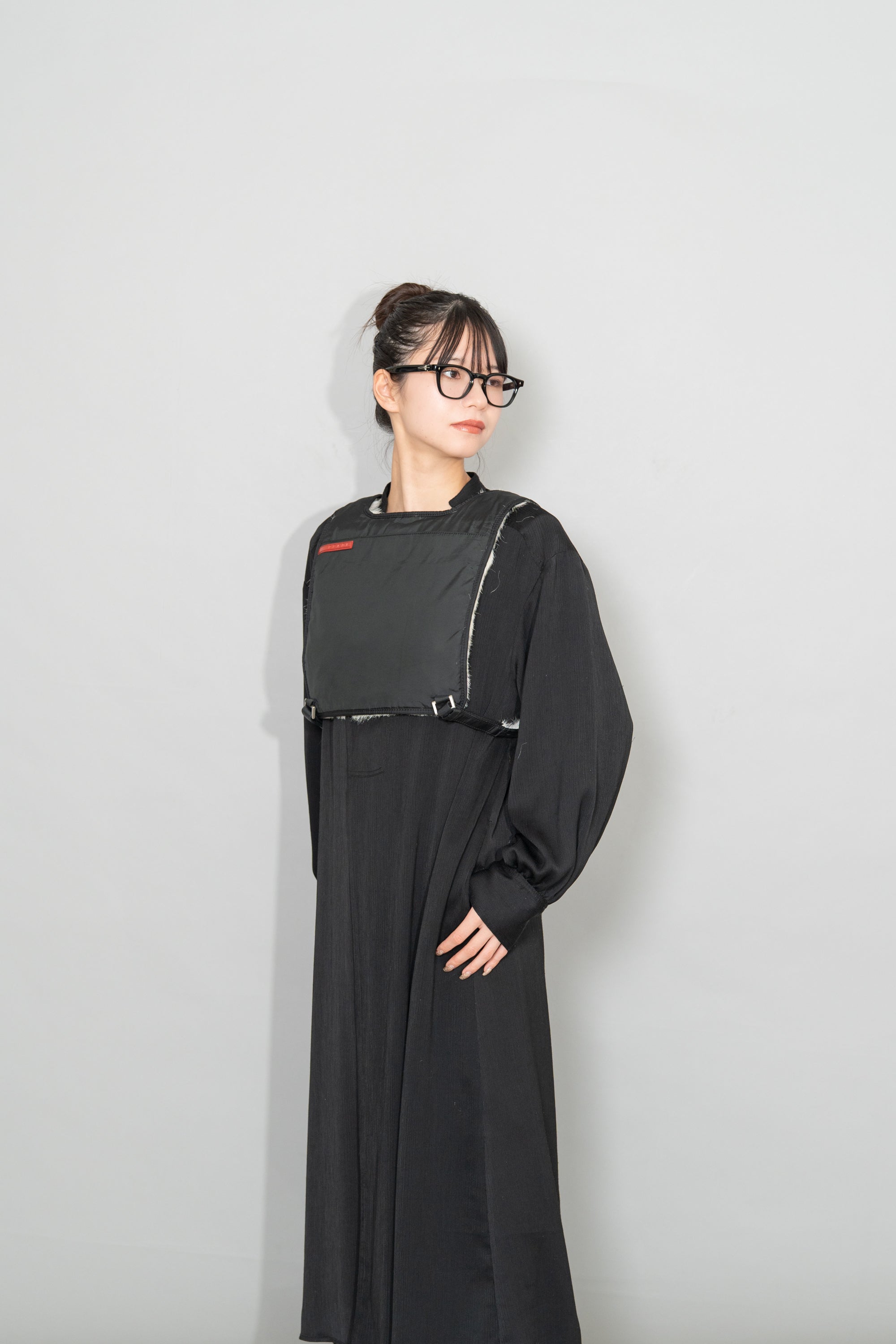 1999AW Prada Runway Goat Fur & Black Nylon Revesible Backpack