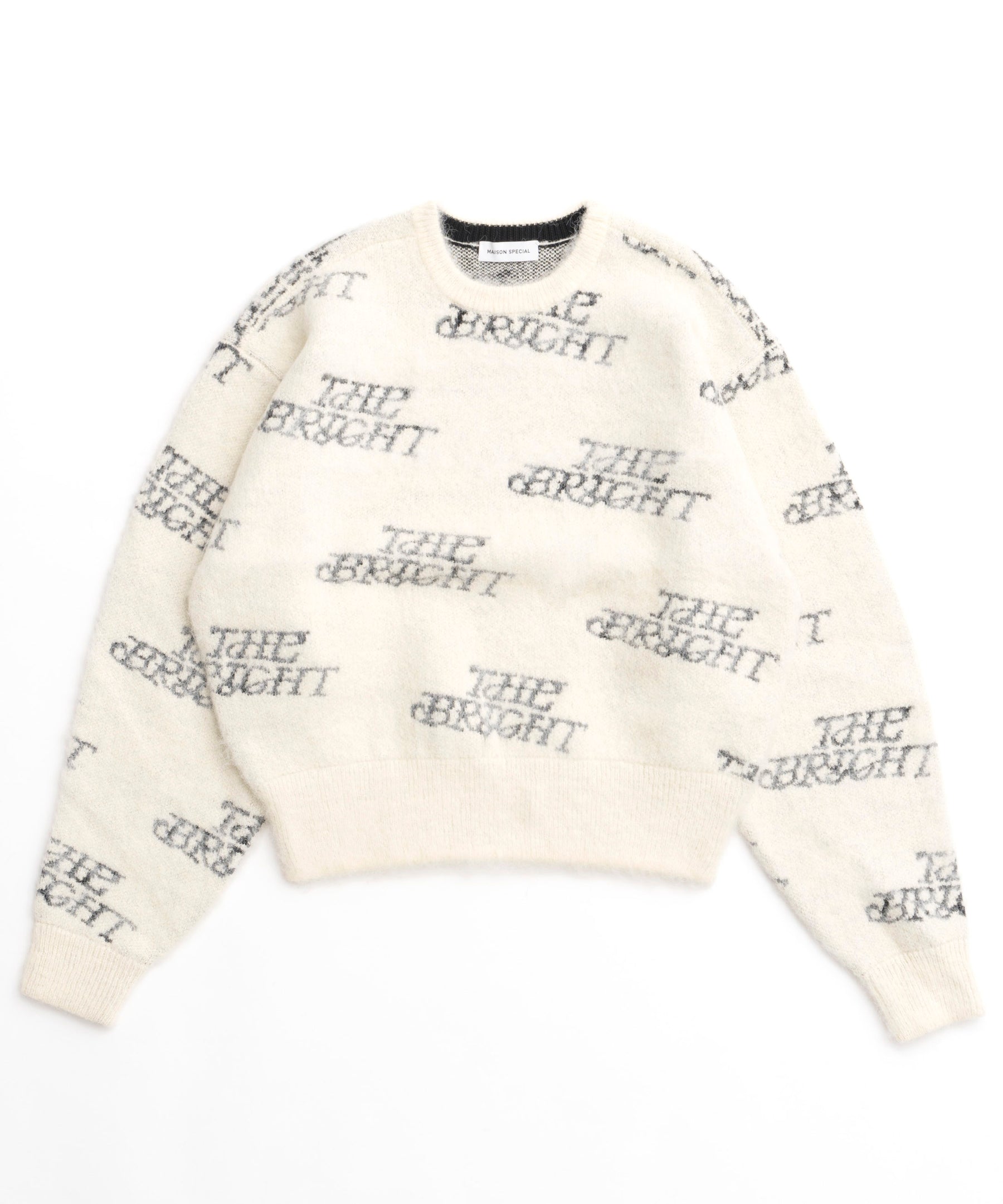 SALE】BRIGHT Logo Knit Tops