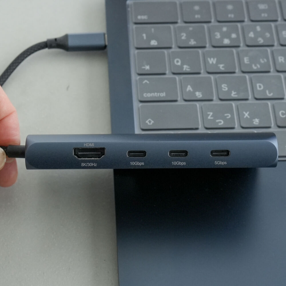 Satechi V3 マルチ USB-C ハブ 8-in-1をレビュー！5つのUSB-Cポートを