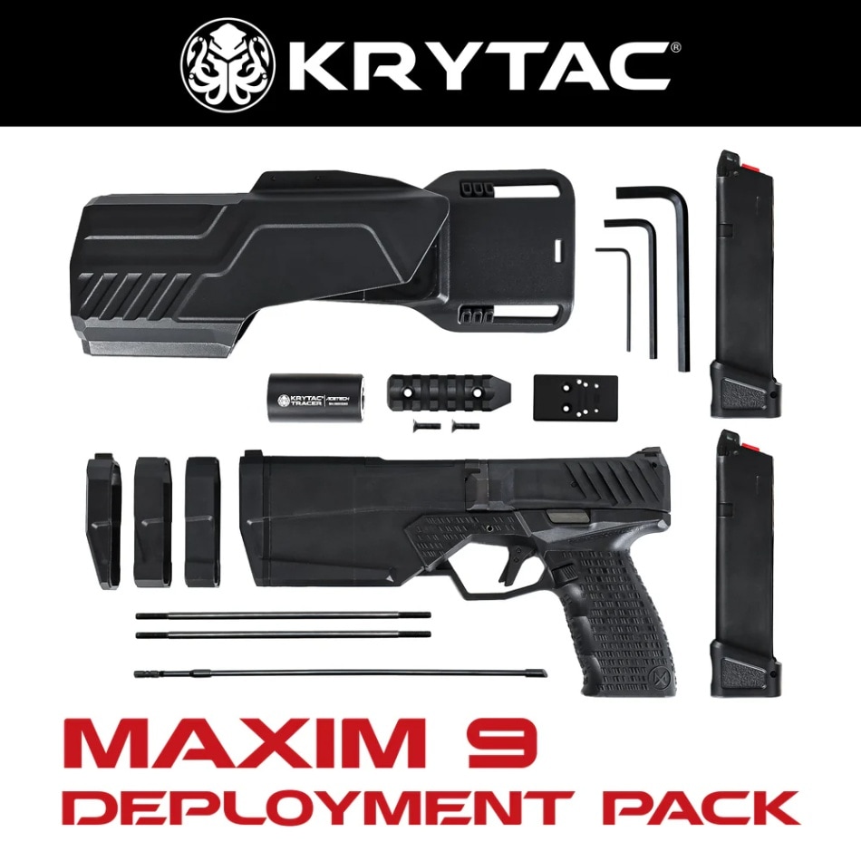 KRYTAC SilencerCo Maxim 9 CO2(JASG ver) DEPLOYMENT PACK