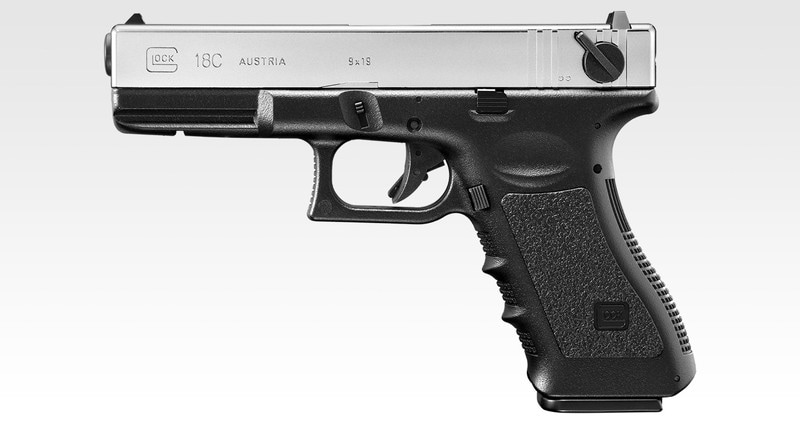 東京マルイ 電動ガンハンドガンタイプGLOCK18C（スライドシルバー