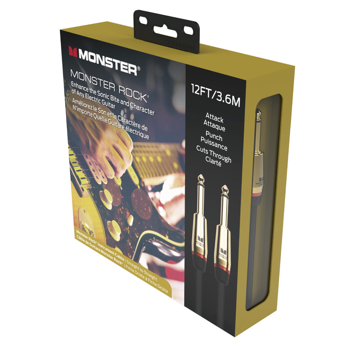 MONSTER CABLE / MONSTER ROCK M ROCK2-12 12ft S-S 約3.6メートル