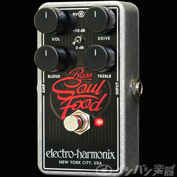 electro-harmonix / Bass Soul Food Overdrive ベース用 オーバー