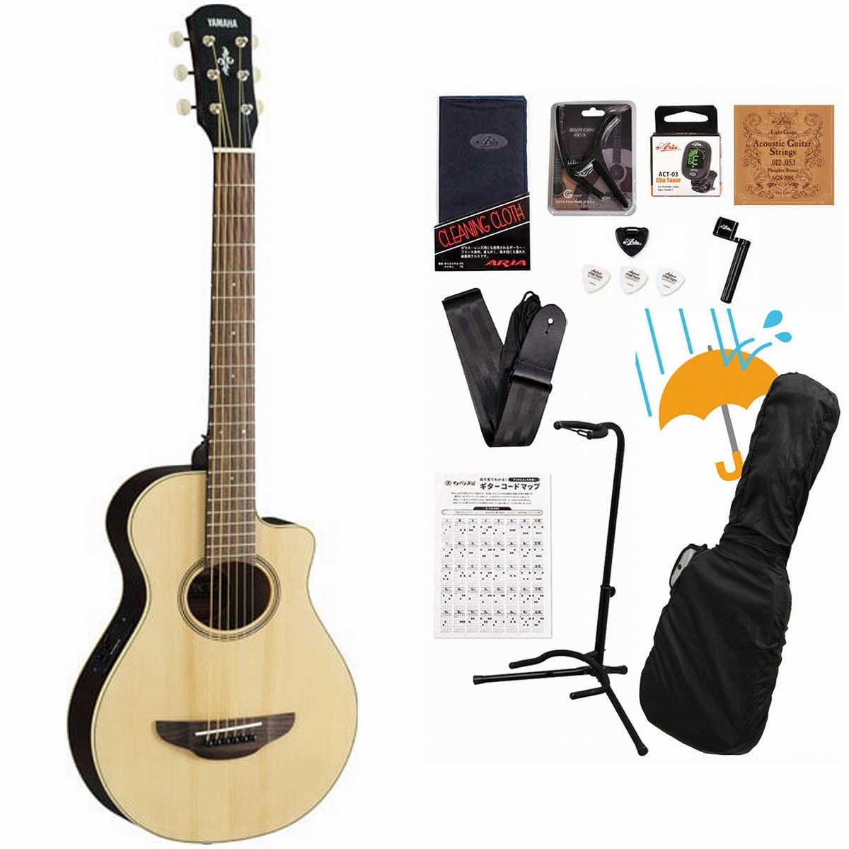 YAMAHA / APXT2 Natural (NT) アコースティックギター エレアコ ミニ