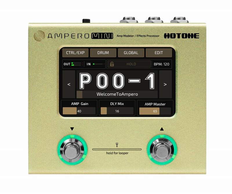 台数限定リミテッドカラー】HOTONE / AMPERO Mini Mustard アンプ