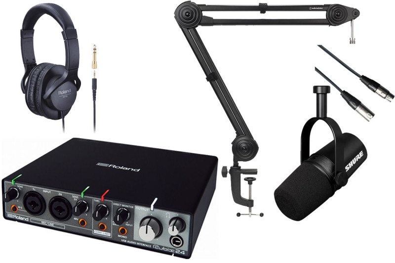 Roland Rubix24 とaudio-technica AT2020 DTM】Roland/Rubix24のご紹介