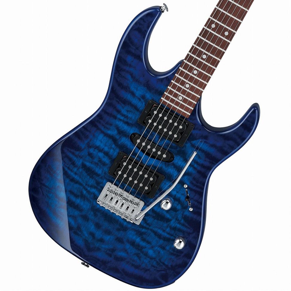 Ibanez /GIO Ibanez GRX70QA-TBB (Transparent Blue Burst) エレキ