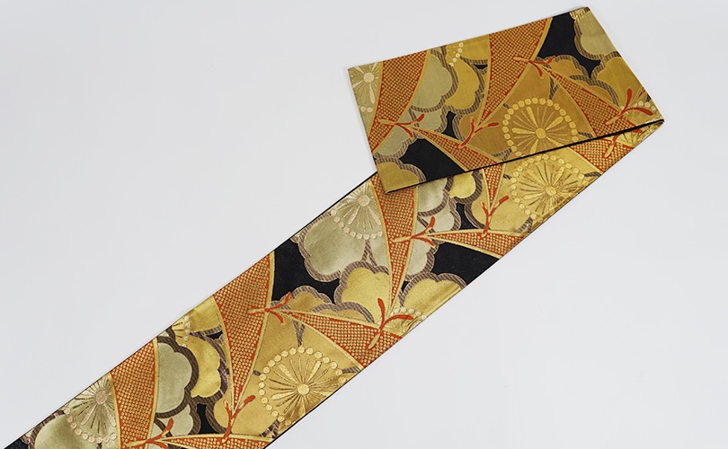 西陣織袋帯 振袖 正絹 株式会社 白寿苑 吉祥松葉花紋 成人式 | すべて