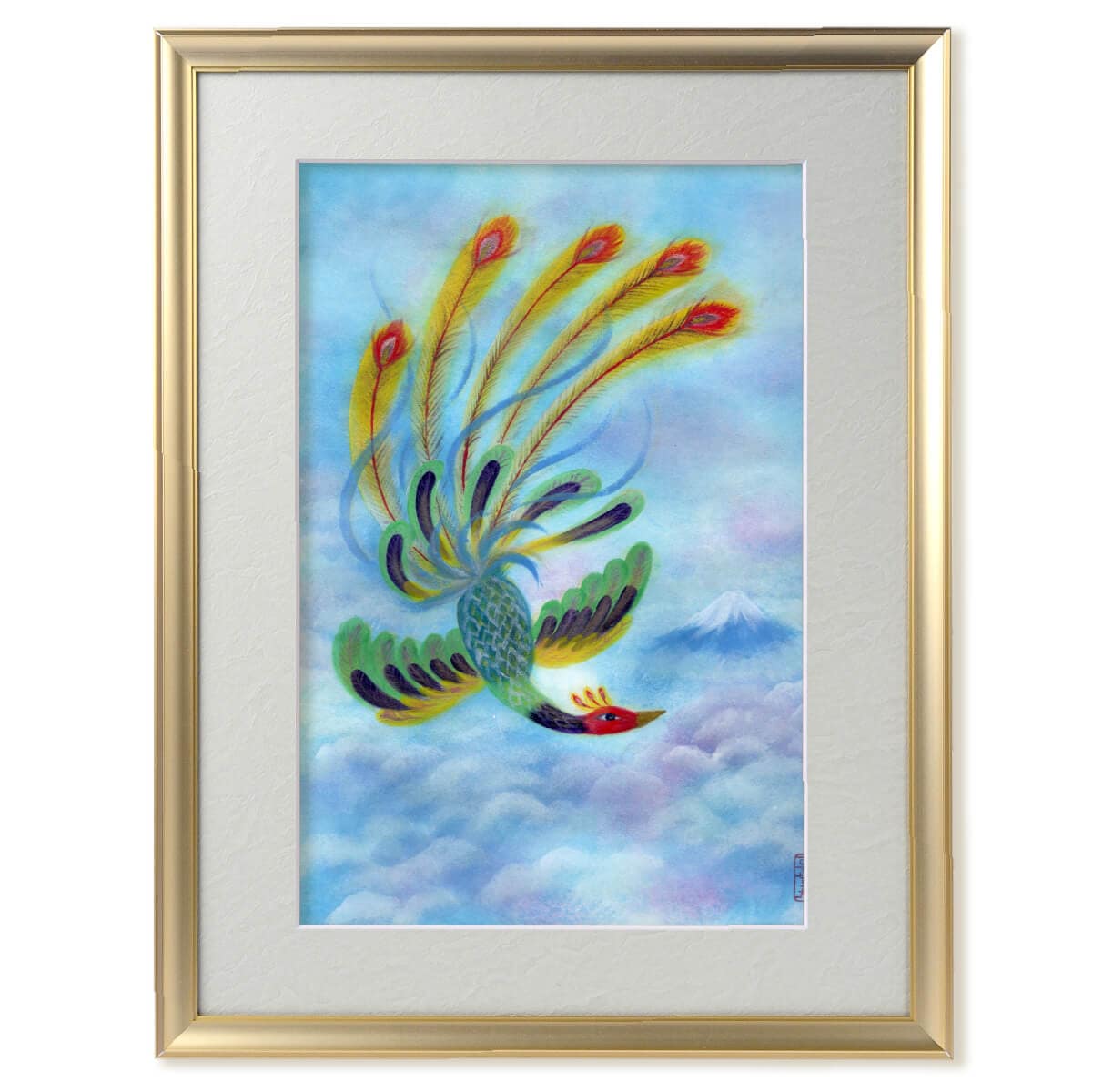 風水開運絵画妃の鳳凰 風水開運画❀王妃の鳳凰❀ 風水開運