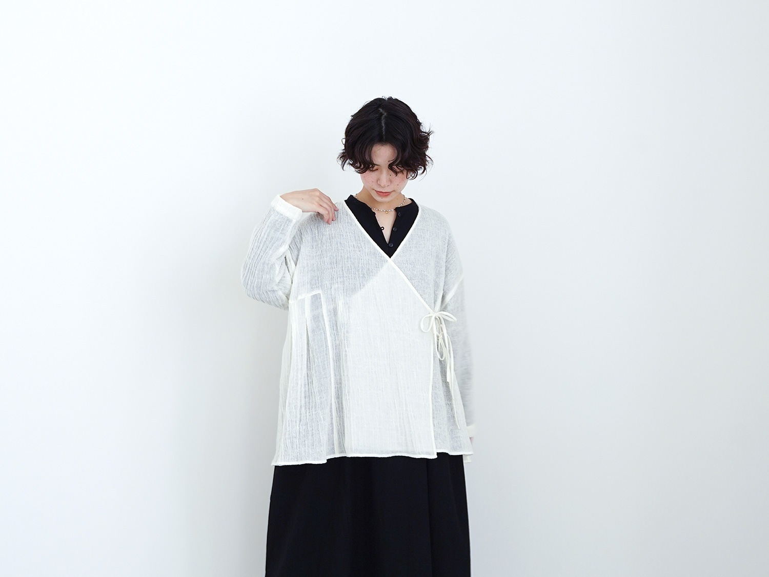 30%OFF】オオカミとフクロウ フクロウと湖畔に映るわたしと“はおり