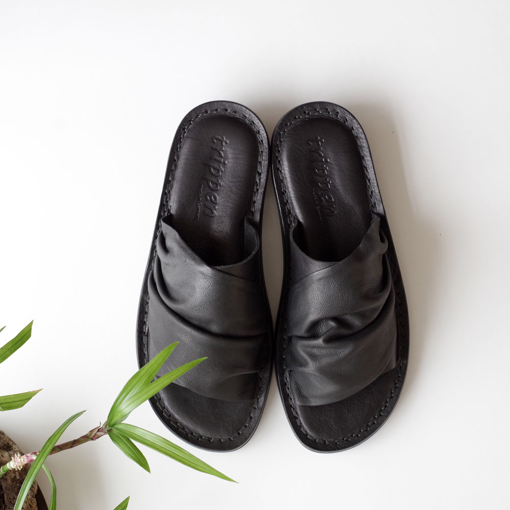 trippen トリッペン : Drift ドリフト レザー サンダル | Shoes