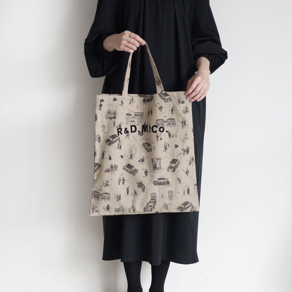 R&D.M.Co- オールドマンズテーラー : WHERE IS MY DOG? TOTE BAG