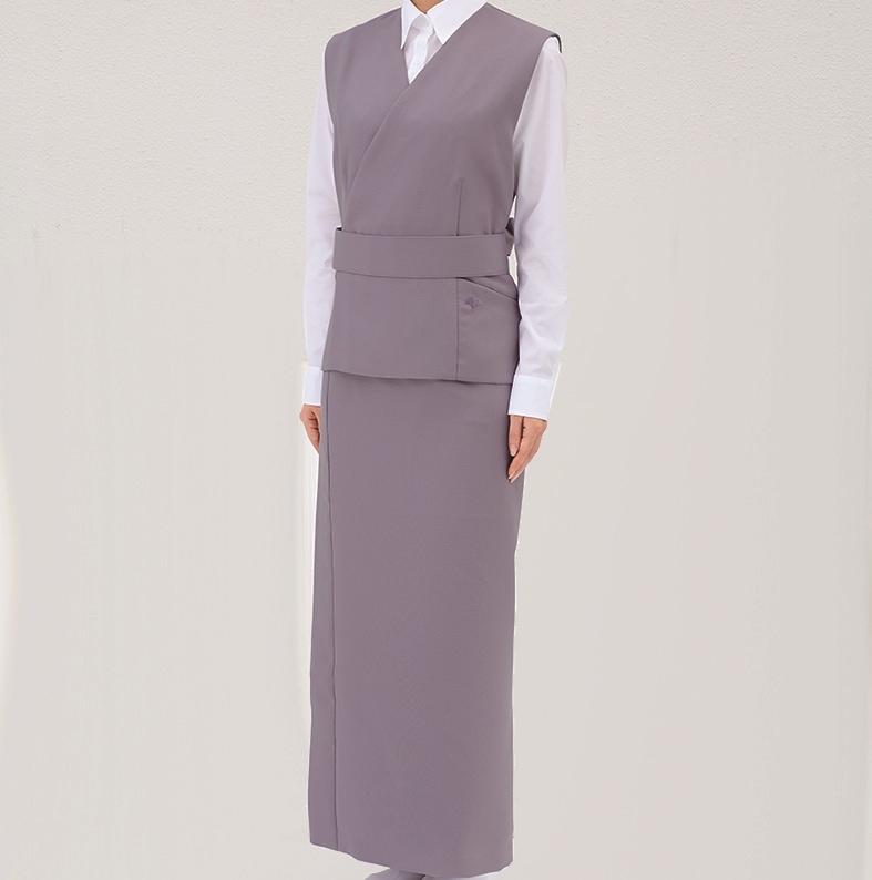 二部式お稽古着「春秋」藤 | 淡交社オリジナル,お稽古着 春秋 | 淡交社