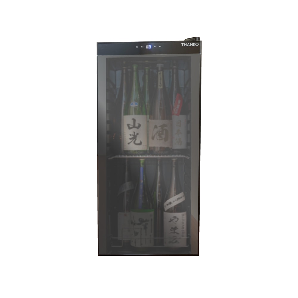 一升瓶を2段縦置きできる日本酒冷蔵庫「俺の酒蔵 朝霧」 | 【公式