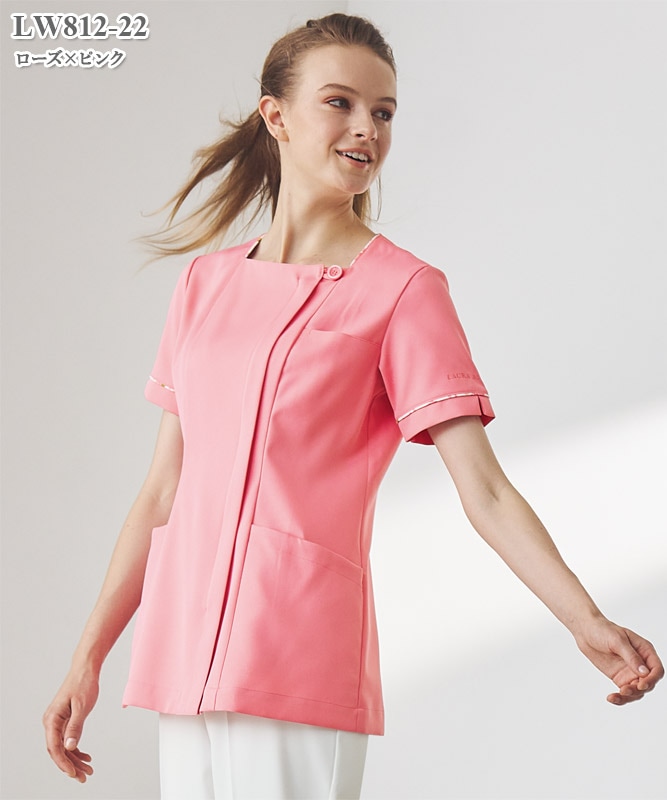ローラ アシュレイ ナースジャケット半袖[住商モンブラン製品] LW812