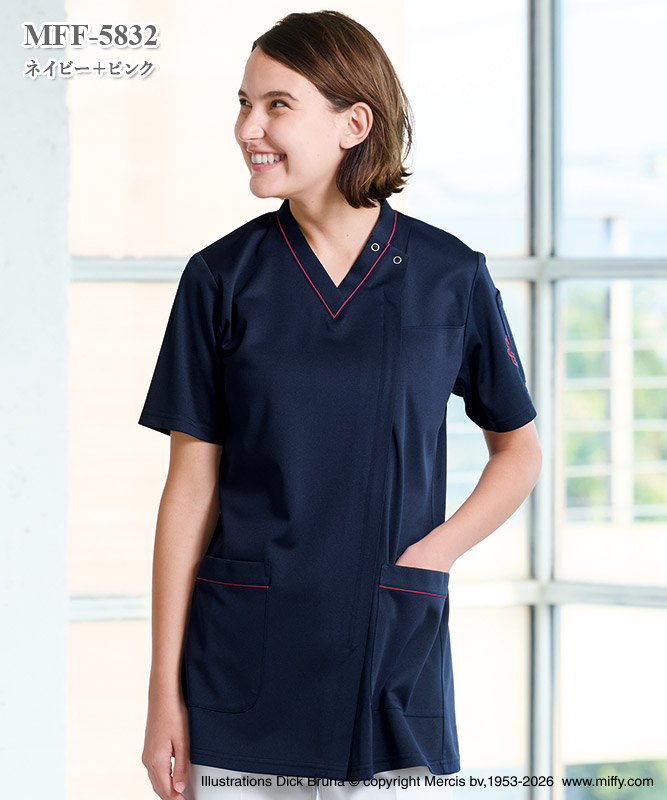 ミッフィーシリーズ男女兼用スクラブ半袖[ナガイレーベン製品] MFF