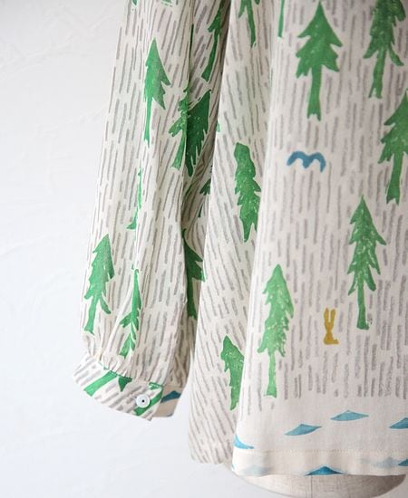 mina perhonen ミナペルホネン one day ワンデイ ブラウス