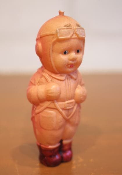 セルロイド人形 飛行パイロット 日本製 3F331 | 人形（Doll