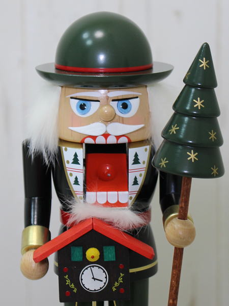 ドイツ製 くるみ割り人形 時計商人 (KWO社) | 「神戸時計デザイン