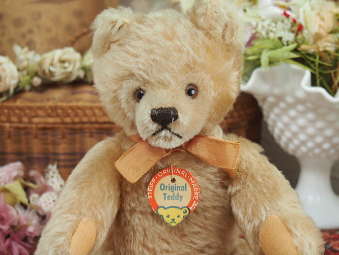 シュタイフ社 ビンテージ テディベア VI501 | テディベア,ビンテージ