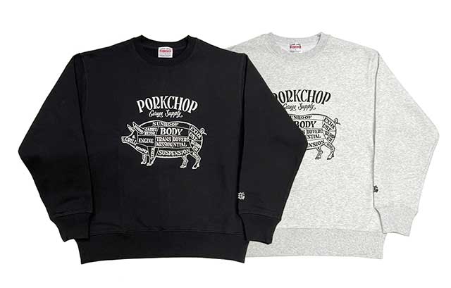 PORKCHOP GARAGE SUPPLY ポークチョップ ガレージサプライ PORK FRONT