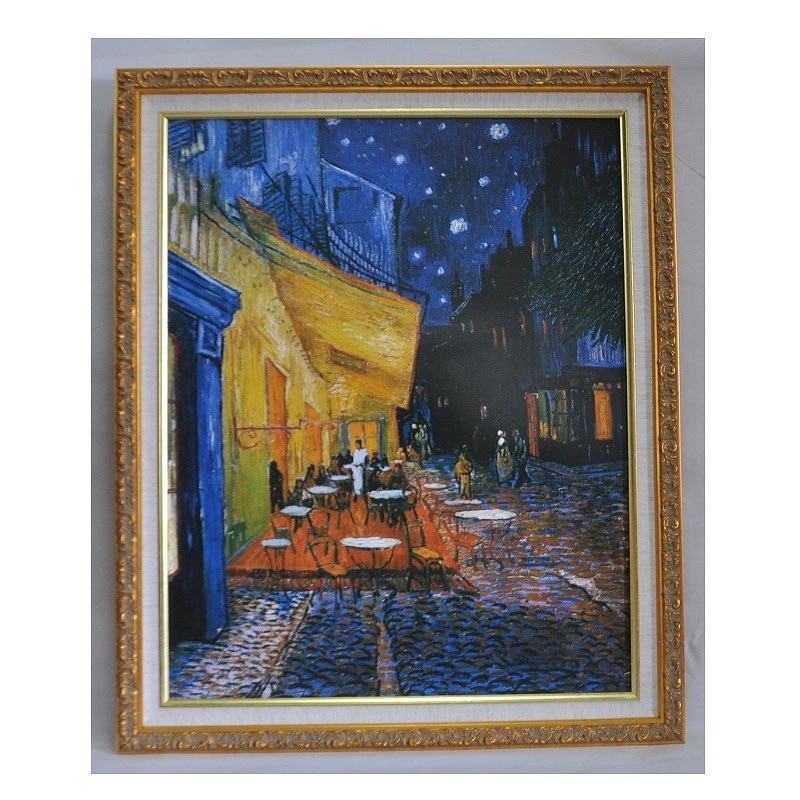 アートフレーム ゴッホ 夜のカフェテラスの通販｜東京インテリア公式通販