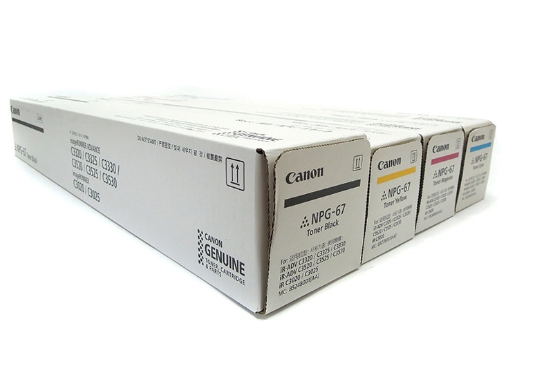 キヤノン Canon NPG-67 4色セット（K、M、C、Y 各1本） 純正品